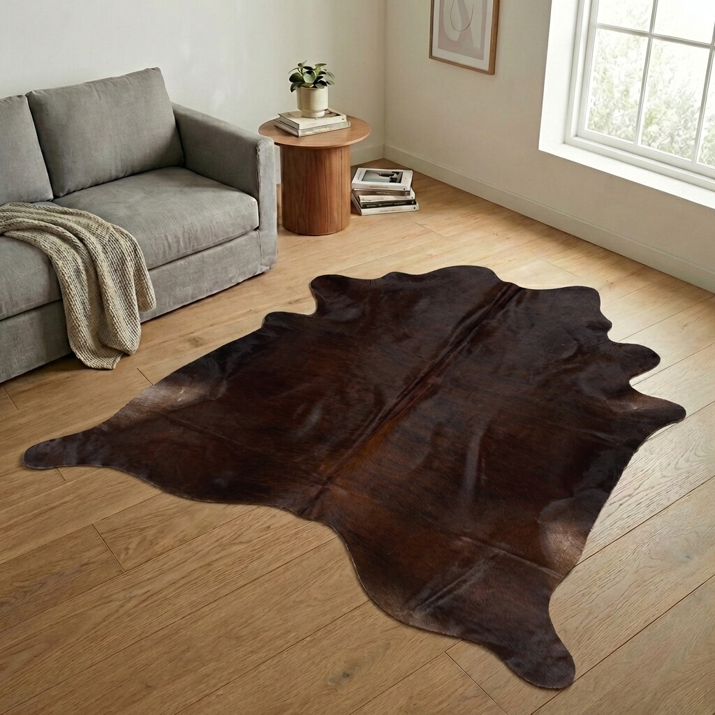 Koeienhuid Vloerkleed 237x224 cm - image 1