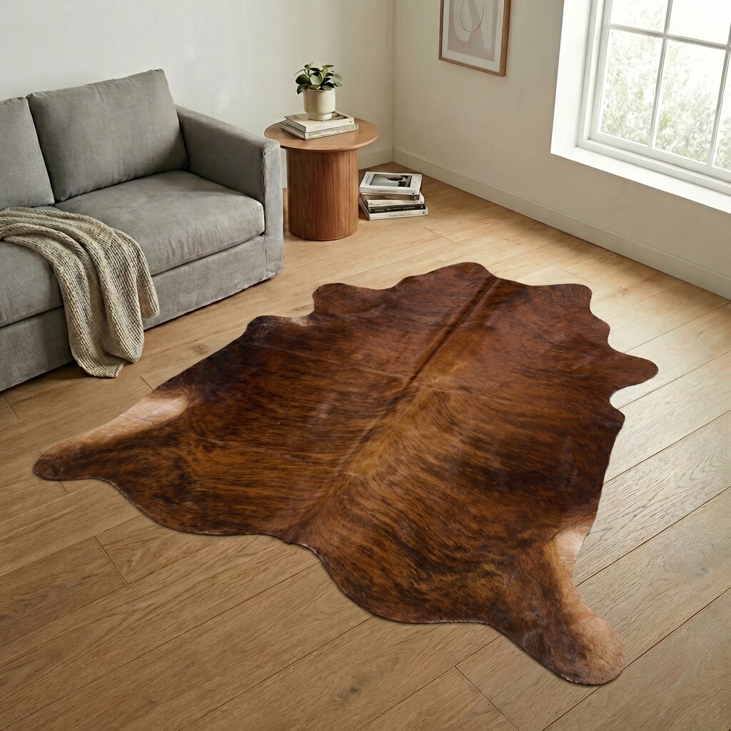 Koeienhuid Vloerkleed 233x233 cm - image 1