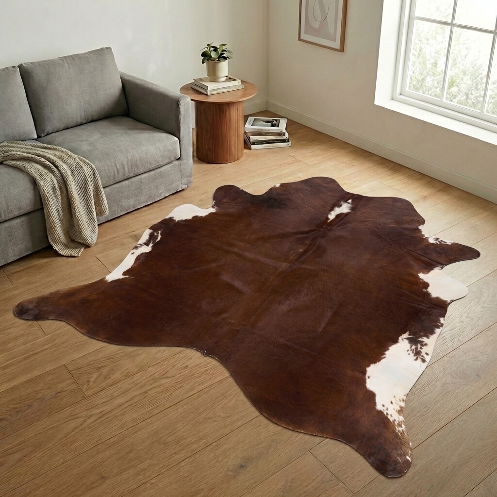 Koeienhuid Vloerkleed 228x223 cm - image 1