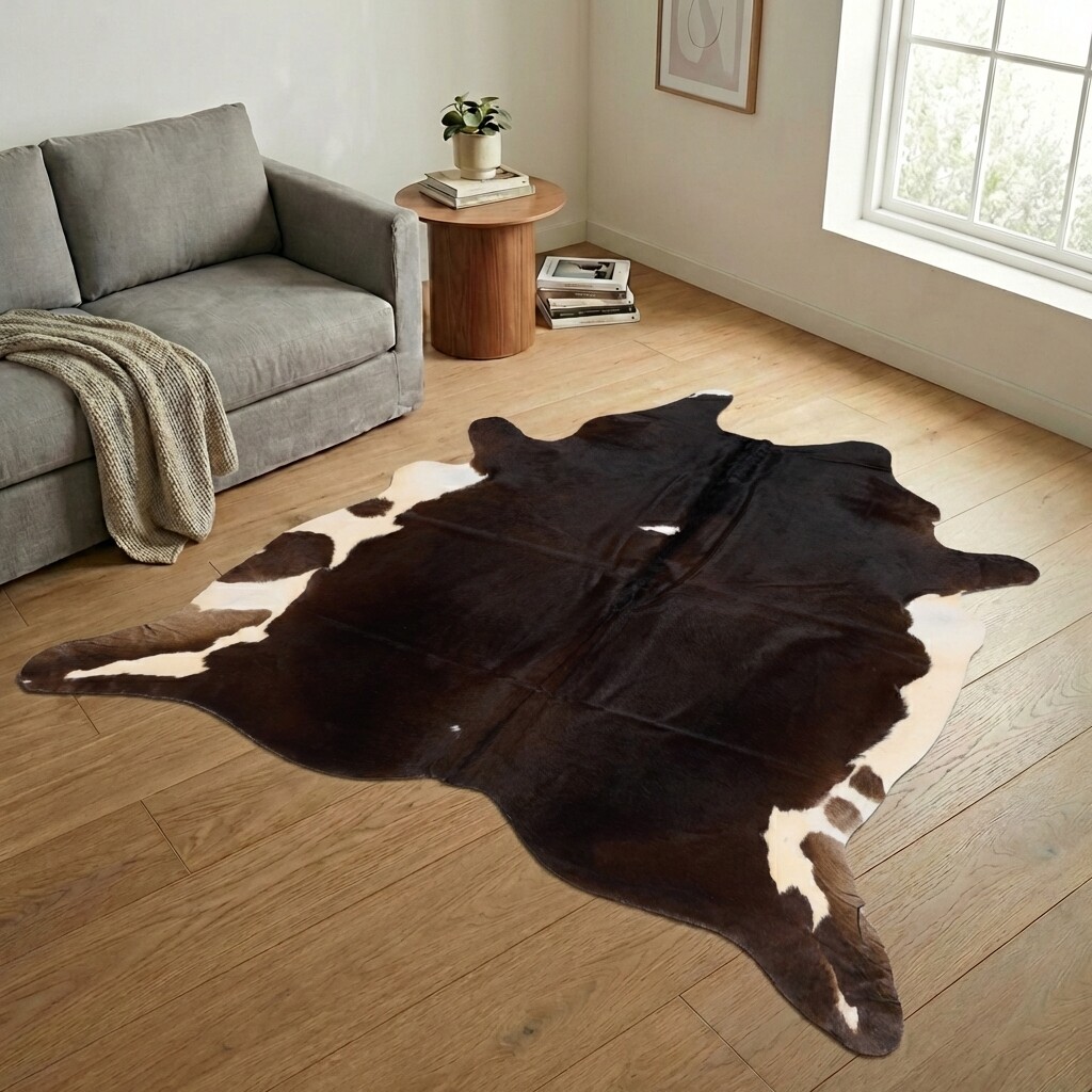 Koeienhuid Vloerkleed 246x229 cm - image 1