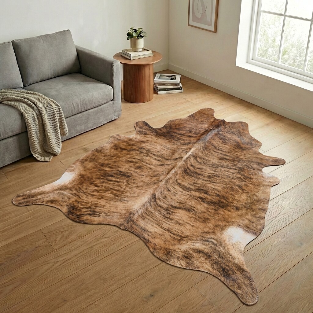 Koeienhuid Vloerkleed 257x231 cm - image 1