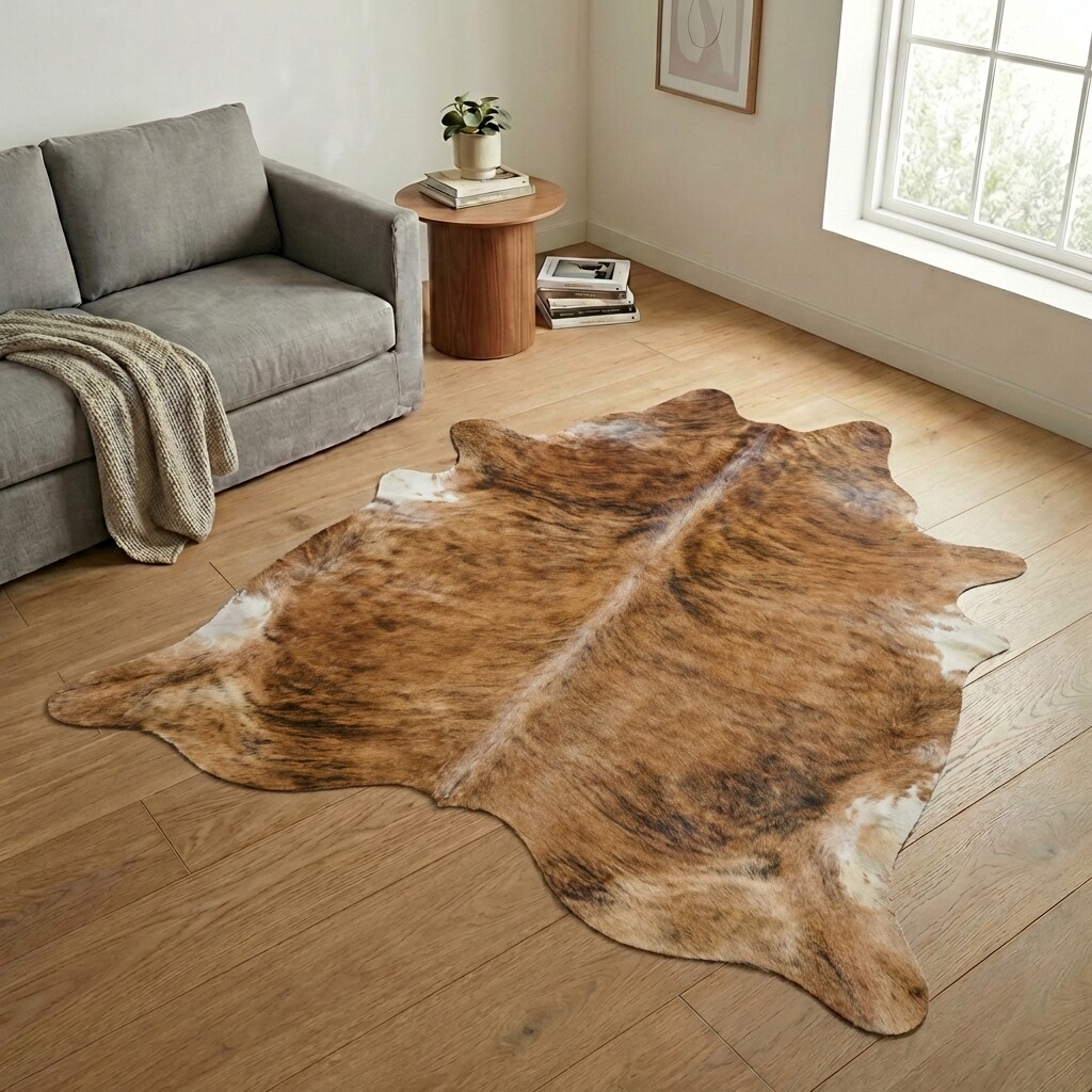 Koeienhuid Vloerkleed 241x224 cm - image 1