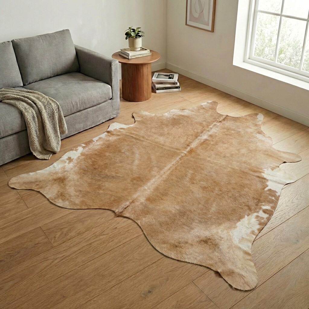 Koeienhuid Vloerkleed 251x214 cm - image 1