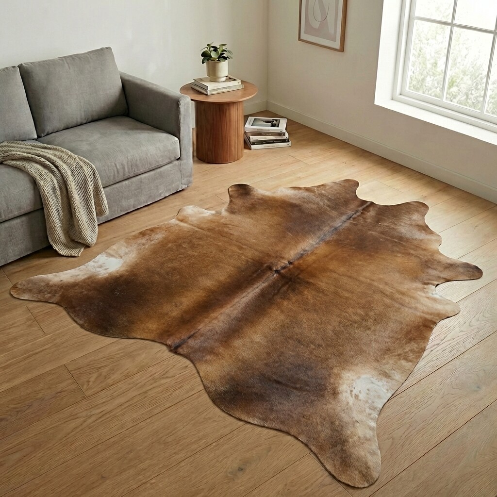 Koeienhuid Vloerkleed 238x233 cm - image 1