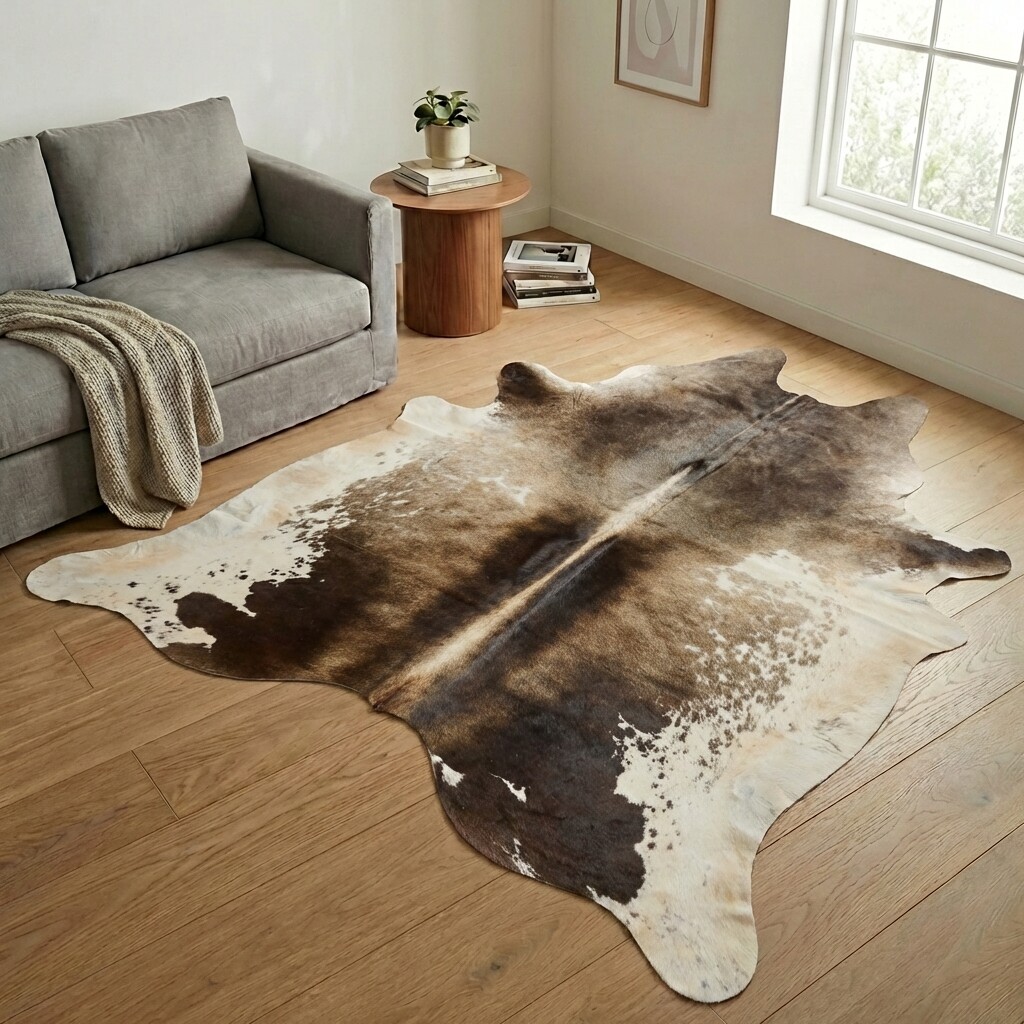 Koeienhuid Vloerkleed 259x223 cm - image 1