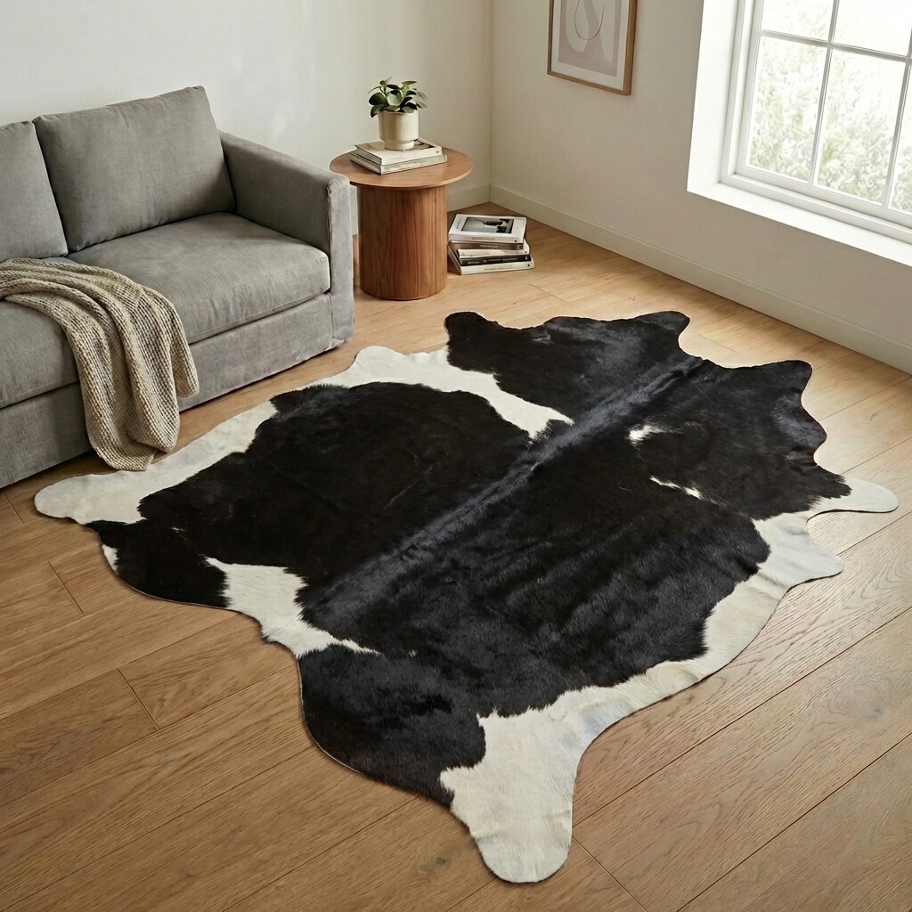 Koeienhuid Vloerkleed 235x225 cm - image 1