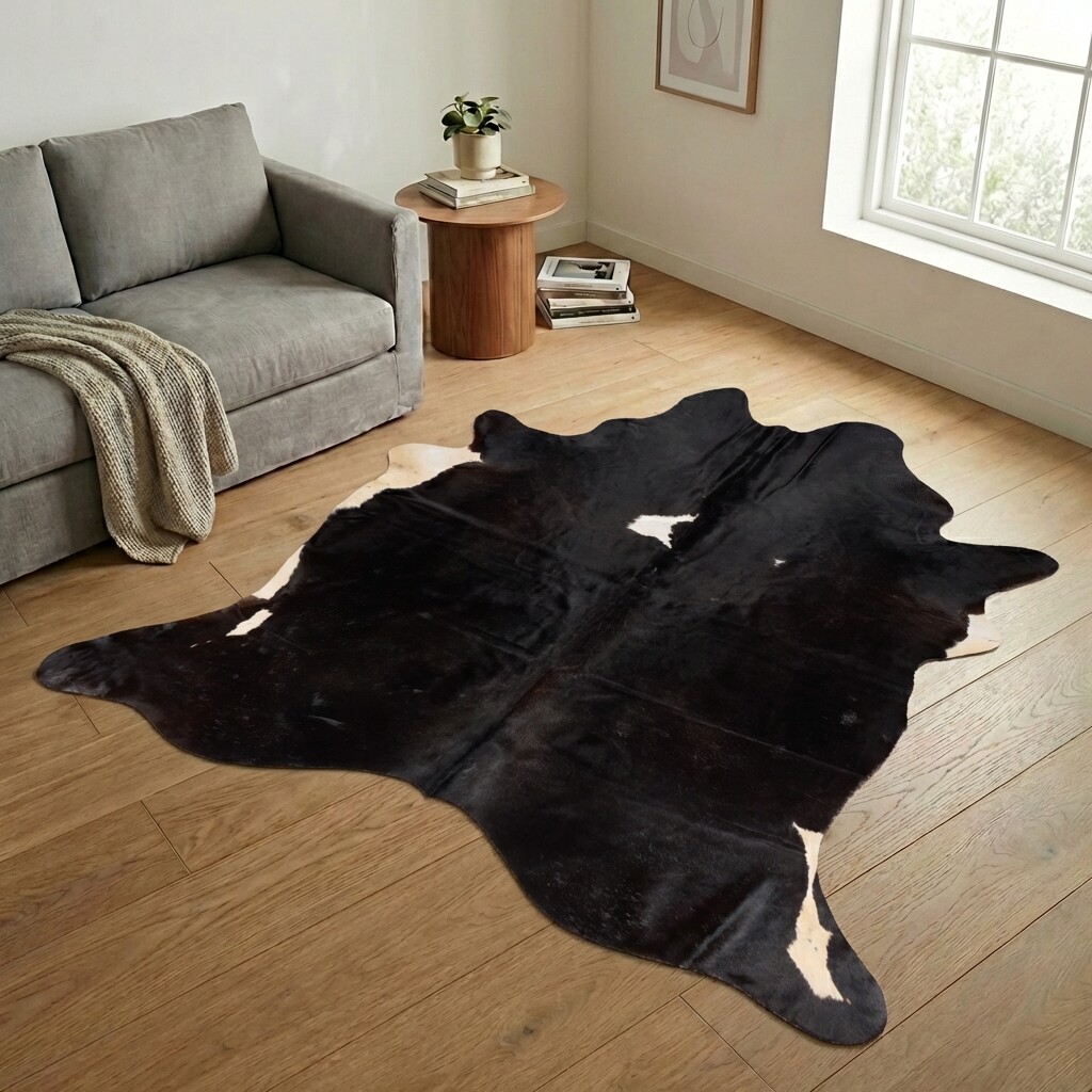 Koeienhuid Vloerkleed 245x218 cm - image 1