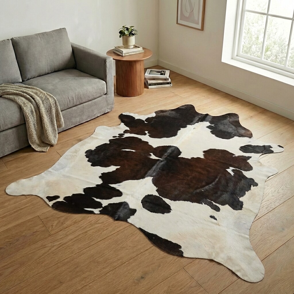 Koeienhuid Vloerkleed 243x223 cm - image 1