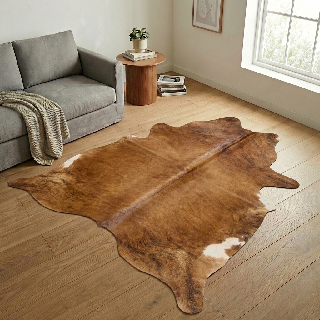 Koeienhuid Vloerkleed 251x221 cm - image 1