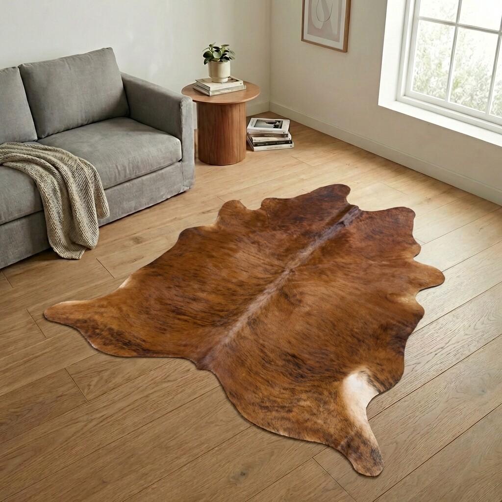 Koeienhuid Vloerkleed 237x233 cm - image 1