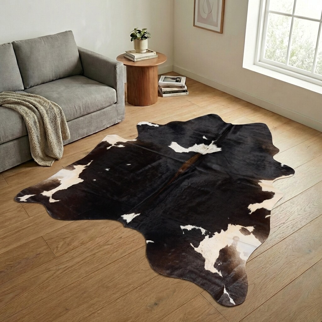 Koeienhuid Vloerkleed 243x223 cm - image 1