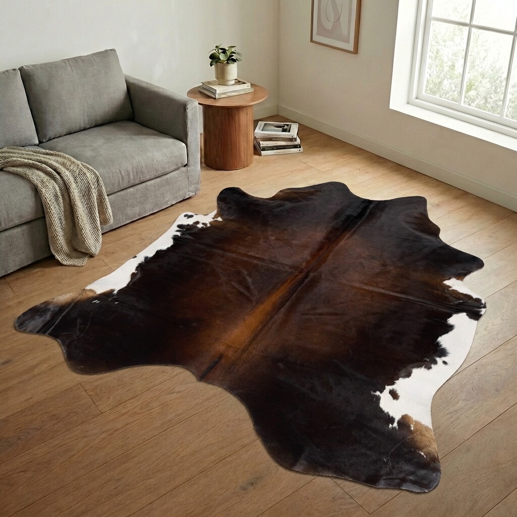 Koeienhuid Vloerkleed 236x215 cm - image 1