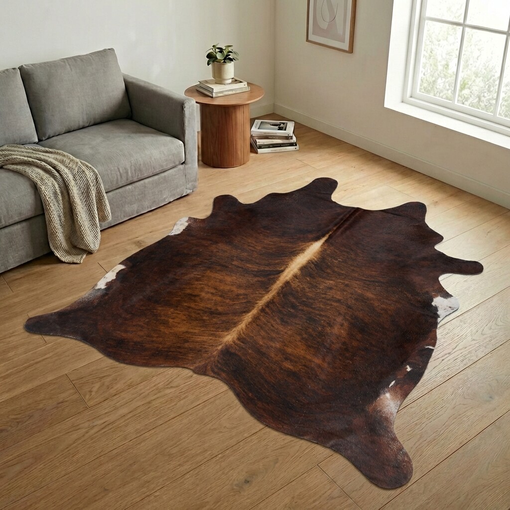 Koeienhuid Vloerkleed 239x214 cm - image 1