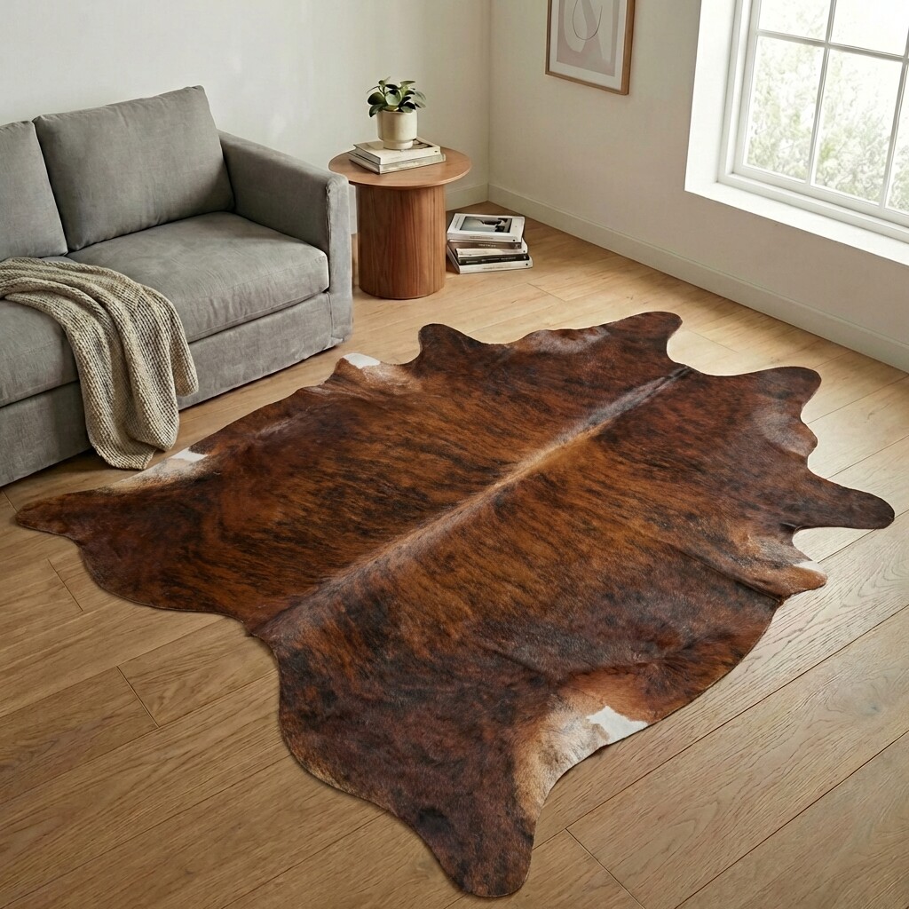 Koeienhuid Vloerkleed 247x220 cm - image 1