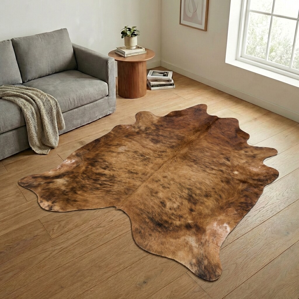 Koeienhuid Vloerkleed 239x222 cm - image 1
