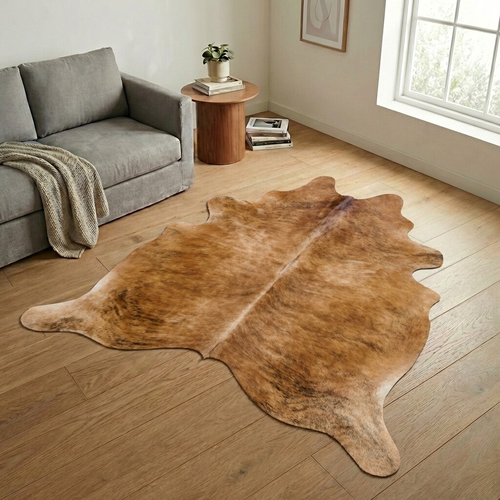 Koeienhuid Vloerkleed 251x220 cm - image 1